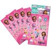 Paper Projects 01.70.15.057 Gabby's Dollhouse (6 Sheets) | Official Licensed Product | Perfect as Party Bag or Stocking Fillers, 12.5cm x 7.5cm view 1