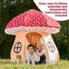 Enchanted Mushroom Play Tent - A World of Adventure for Kids 3+ - The Ultimate Toddler Tent for Creative Indoor Fun view 2