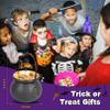 144Pcs Halloween Party Favors for Kids, 18 Prefilled Mini Plastic Witch Cauldron Halloween Goodie Bag Pinata Fillers Halloween Treats Non Candy Bulk Classroom Prizes Trick or Treat Toys Party Gifts view 4