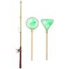 Toddmomy Miniature Fishing Rod and Net Set 1 12 Scale Dollhouse Accessories Mini Fishing Pole Decoration for Doll House Scene Models view 1