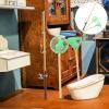 Toddmomy Miniature Fishing Rod and Net Set 1 12 Scale Dollhouse Accessories Mini Fishing Pole Decoration for Doll House Scene Models view 3