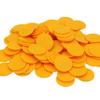 HAKITAROOM 35MM/1.37-inch Box of 120 Counting Coins for Poker Chips and Game Coins (Yellow, 35MM/1.37-inch) view 2