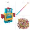 Robot Party Piata Kit  208 Pieces view 2