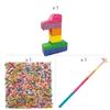 1-Shaped Piata Kit 208 Pieces view 2