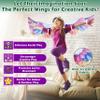 Forest & Twelfth 55" Pegasus Wings Cosplay Wings for Imaginative Playtime and Magical Adventures, Soft Fairy Wings for Kids White view 4