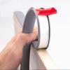 LKYJD U Shape Self Adhesive Veneer Edge Banding, Flexible Furniture Edge Trim, TPE Edge Protector, Safety Edge & Corner Guards for Restoration Table, Cabinets, Chairs, Shelves(Black-8m,U12mm) view 3