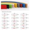 LKYJD U Shape Self Adhesive Veneer Edge Banding, Flexible Furniture Edge Trim, TPE Edge Protector, Safety Edge & Corner Guards for Restoration Table, Cabinets, Chairs, Shelves(Black-8m,U12mm) view 4