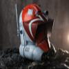 Evere Commander Vaugh Helmet - Cosplay Deluxe Halloween Collectible Helmet view 4