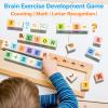 Asago Magnetic Blocks ABC 123 Alphabet Colorful Printed, Building Blocks for Toddler 1-3, Magnet Cubes Sensory Toys, Preschool Early Learning Number,Letter,Animals,Education for Kids Age 1 2 3 view 2