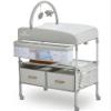 BabyBond Portable Baby Changing Table with 2 Storage Baskets, Foldable Changing Table Dresser Diaper Changing Table Height Adjustable Changing Station for Infant and Newborn(Beige) view 1