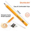 Shuttle Art 360 Pack #2 HB Golf Pencils, Wood-cased 3.5 Mini Pencils Bulk, Pre-sharpened Small Pencil for Kids Teachers Writing Marking Sketching, Classroom Essentials, Back to School Supplies view 2