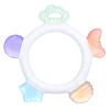 Baby Teething Ring Toys Frozen Silicone Teethers for Babies 0-6-12 Months, Sensory Teething Gums Chew Infant Toys, Boy Girl Baby Gift view 1