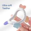 Baby Teething Ring Toys Frozen Silicone Teethers for Babies 0-6-12 Months, Sensory Teething Gums Chew Infant Toys, Boy Girl Baby Gift view 4