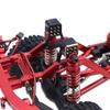 FACCNOY Adjustable Brass Shock Absorber Mount 9 Holes Shock Tower Front Rear Shock Bracket for TRX4M 1/18 RC Crawler Car view 3