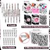152 Pcs Cow Party Favors Supplies Include Cow Drawstring Goodie Bag Silicone Bracelets Cow Keychain Cow Stickers Spiral Notepads Bulk Inflatable Headbands Button Pin Pens Cow Print Notebook for Kid view 3