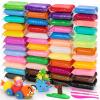 Air Dry Clay kit, EDIFON Modeling Clay Ultra Light Magic Clay with Tools, Safe and Non-Toxic Modeling Clay, Ideal Gift for Kids (48 Colors + Tools) view 1