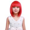 DUDUWIG Red Bob Wig Bob Wig Red Wigs Short Straight Wigs with Bangs Hairnet Include (Small Size) view 3