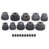 16T Gear Steel Motor Pinion, RC Motor Gear for 1/8 1/10 Brushless Motor Complete Motors view 1