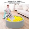 Heopeis Ball Pit Balls for Kids Ball Pit - 2.75 inches Crush Proof Plastic Play Balls BPA Free Phthalate Free Non-Toxic for Children Party Brithday Pool, Yellow, 50 Balls view 2
