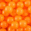 Heopeis Ball Pit Balls for Kids - 2.75inches Crush Proof Plastic Balls, Large Toy Balls BPA Free Phthalate Free for Holiday Party Props, Orange, 50 Pcs view 1