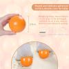 Heopeis Ball Pit Balls for Kids - 2.75inches Crush Proof Plastic Balls, Large Toy Balls BPA Free Phthalate Free for Holiday Party Props, Orange, 50 Pcs view 3