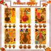 Make a Turkey Stickers 24PCS Thanksgiving Stickers for Kids Turkey Face Sticker Make Your Own Turkey Sticker Thanksgiving Party Favors DIY Crafts Stickers Classroom Teacher Reward view 4