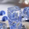 Peacock DND Dice, DNDND Resin Dice Set with Velvet Bag for Dungeons and Dragons D&D Role Playing Games and Tabletop GamesPeacock view 2