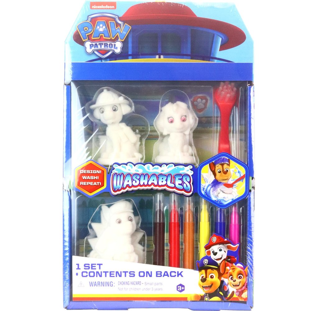 Tara Toys Paw Patrol Washables, Dogs, Kids Toys, Gift for Boys & Girls, Ages 3+