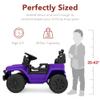 Best Choice Products 6V Kids Ride On Toy, Mini Truck, Electric Play Car w/Parent Remote Control, 4-Wheel Suspension, LED Lights, 2 Speeds, Functional Horn, 3.1MPH Max Speed - Purple view 2