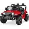 Best Choice Products 6V Kids Ride On Toy, Mini Truck, Electric Play Car w/Parent Remote Control, 4-Wheel Suspension, LED Lights, 2 Speeds, Functional Horn, 3.1MPH Max Speed - Red view 1