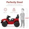 Best Choice Products 6V Kids Ride On Toy, Mini Truck, Electric Play Car w/Parent Remote Control, 4-Wheel Suspension, LED Lights, 2 Speeds, Functional Horn, 3.1MPH Max Speed - Red view 2