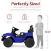 Best Choice Products 6V Kids Ride On Toy, Mini Truck, Electric Play Car w/Parent Remote Control, 4-Wheel Suspension, LED Lights, 2 Speeds, Functional Horn, 3.1MPH Max Speed - Blue view 2