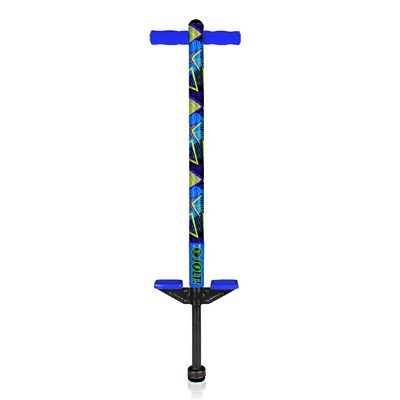 Flybar Jolt Pogo Stick for Kids Ages 6 and Up, 40 to 80 Pounds, Perfect for Beginners, Easy Grip Foam Handles, Anti-Slip Foot Pegs, Outdoor Jumper Toys for Boys & Girls, Outside Toys for Kids
