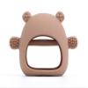 100% Food Grade Silicone Baby TEETHER Teething Toys for Babies (Caramel) view 2