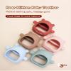 100% Food Grade Silicone Baby TEETHER Teething Toys for Babies (Caramel) view 4