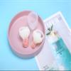 100% Food Garde Silicone Durable and Reusable Silicone Baby Food/Fruit Feeder(TEETHER) (Milk White) view 2