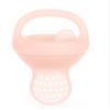 100% Food Garde Silicone Durable and reusable SILICONE BABY FOOD/FRUIT FEEDER(TEETHER) (Dark Pink) view 1