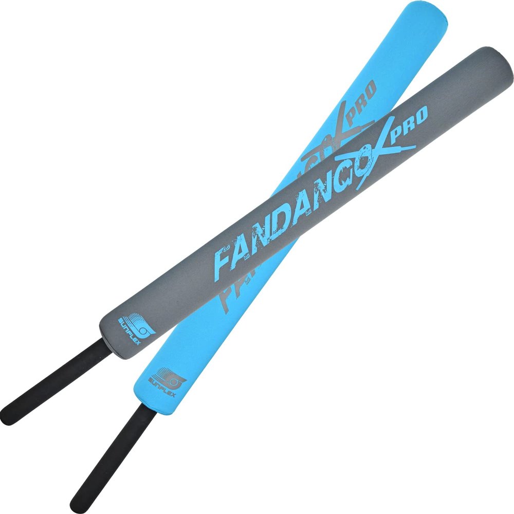 Sunflex Fandango Striker Sticks - Foam Sparring Sticks for Athletic Training Workout and Recreational Use - Outdoor Sports Activity Game - Set of Two with Storage Drawstring Bag Included