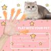 30 Pcs Tiny Finger Hands Mini Rubber Finger Puppets, Miniature Small Hands Ealistic Cute Little Hand Finger for Gifts Puppet Show Prank Gag Performance Party Favors view 3