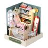Flever Dollhouse Miniature DIY House Kit Creative Room with Furniture for Romantic Valentine's Gift (Beatific Atelier) view 1