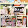 Flever Dollhouse Miniature DIY House Kit Creative Room with Furniture for Romantic Valentine's Gift (Beatific Atelier) view 3