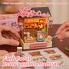 Flever Dollhouse Miniature DIY House Kit Creative Room with Furniture for Romantic Valentine's Gift (Sakura Noodles Shop) view 4