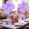 4 Set Purple Hot Air Balloons Table Centerpieces for Hot Air Balloon Themed Baby Shower Decorations for Girls Birthday Party Wedding Table Decorations(Without Flowers) view 3