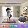 Acelufly Flannel Dance Mat for TV with Camera, Non-Slip Exercise Dance Pad with Yoga Mode for Kids & Adults, Family-Friendly Electronic Game Mat Toy Gifts for Girls & Boys (Purple) view 3