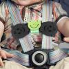 QOPAHI Anti Escape Harness Chest Clip Lock, Baby Safety Strap Prevent Kids Taking Their Arms Out of High Chairs/Strollers, Safety Strap Clips with 2 Dolls(2 Pack) view 4
