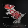 3D Metal Puzzles for Adults,3D Metal Model Kits Mechanical Dinosaur Model Tyrannosaurus Rex,Steel 3D Puzzles Stainless Steel Ornaments for Adults Home Decor Art Craft Gifts Toys. view 2