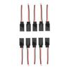 Dupont 2.54mm Male(Female Housing) To MX 1.25mm Female (Male Housing) Connectors Cables, 5CM wire, 10 pcs, Upgrade Parts for FMS FCX24, Fit for Servo & Led light of 1/24 RC Crawler Car Power Wagon view 1