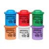 Colorations Wheat & Gluten Free Glitter Dough - 6 Colors (2 oz Each) | Non-Toxic, Play Dough, Bulk Set, Sensory Kit, Party Favors, Classroom Pack view 1