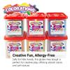 Colorations Wheat & Gluten Free Dough, 6 Classic Colors, ea 1.5 lb | Non-Toxic, Play Dough, Bulk Set, Sensory Kit, Party Favors, Classroom Pack view 2
