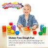 Colorations Wheat & Gluten Free Classic Dough - 6 Colors (5oz Each) | Non-Toxic, Play Dough, Bulk Set, Sensory Kit, Party Favors, Classroom Pack view 2